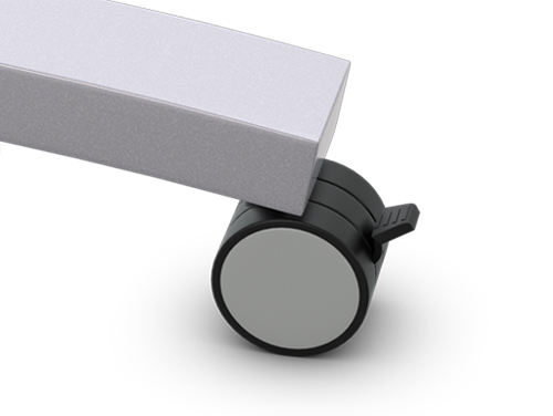 Structure FlipTop T Table - Casters - Flip and Nest Table by Special-T